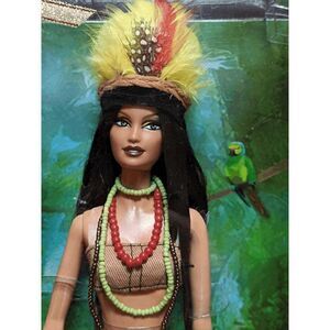 NIB Amazonia Barbie Doll Of The World 50th Anniversary Dolls